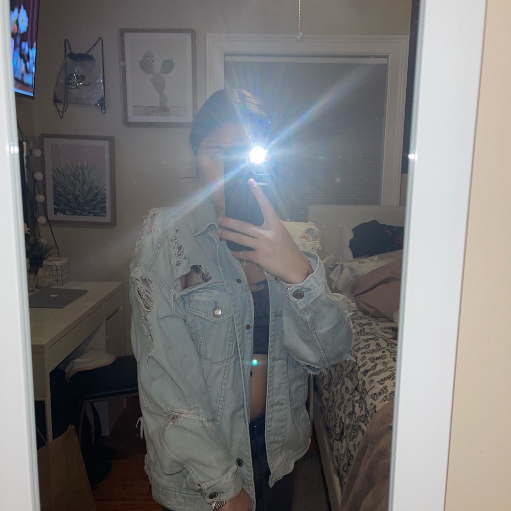 American eagle jean jacket